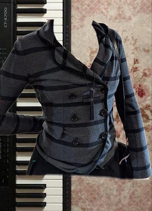 Винтажная приталенная кофточка