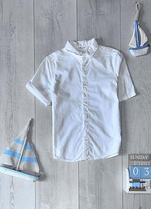 Сорочка з коротким рукавом h&m 6-7 років