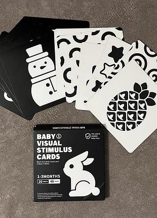 Набір карток для візуальної стимуляції немовлят