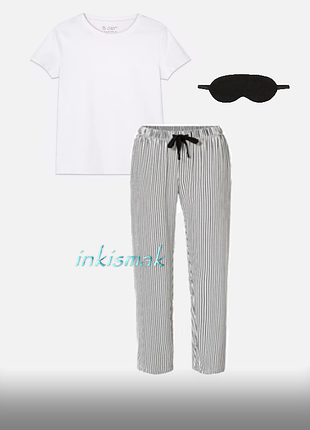 Хлопок вискоза пижама esmara + primark