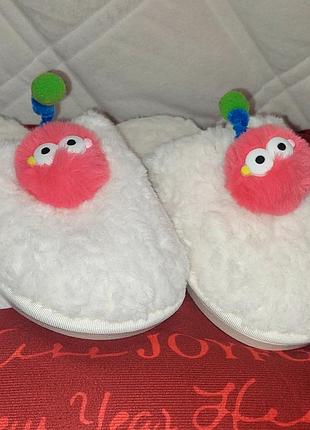 Детские комнатные тапки для девочек 5