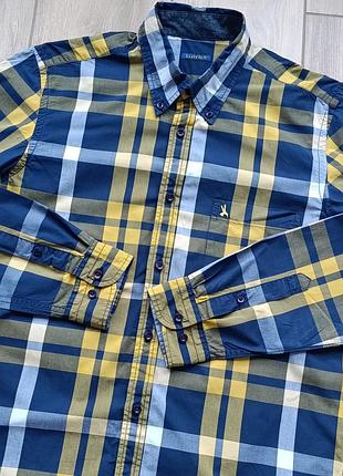 Мужская рубашка на длинный рукав