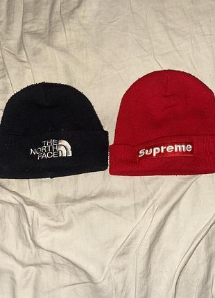 Шапка supreme, the north face