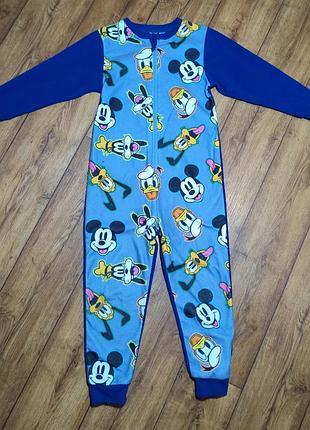 Детский кигуруми флисовый на мальчика 5-6 года