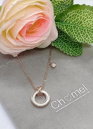 Ланцюжок з кулоном підвіска кольє ланцюг