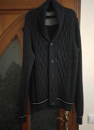 Кардиган кашемировый,100%кашемир, кардиган мужской кашемировый, свитер теплый, натуральный