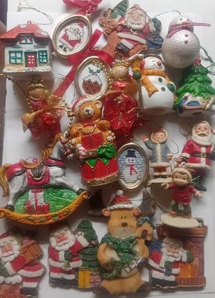 Новогодние игрушки винтажные