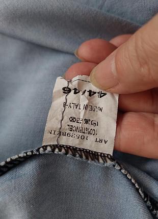 Джинсовая с пайетками рубашка 👕, туника 5