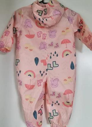 Комбинезон дождевик pepa pig свинка пеппа