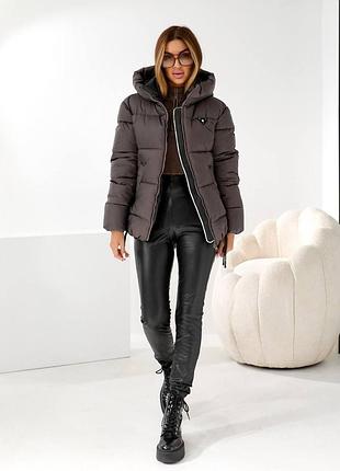 Куртка-пуховик жіноча!!