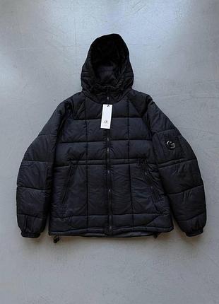 Зимняя куртка c.p. company с круглой линзой