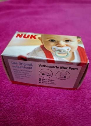 Пустушка nuk 2