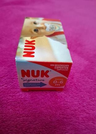 Пустушка nuk 3