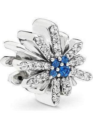 Серебряный шарм пандора "сверкающий фейерверк" 797518ncb