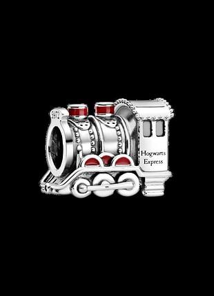 Серебряный шарм пандора "поезд хогвартс экспресс" 798624c01