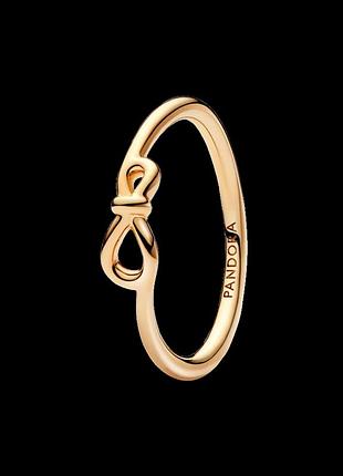 Срібна каблучка пандора "узел нескінченності" 54
