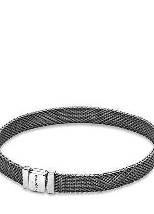 Срібний браслет пандора reflexions з оксидованого срібла 598400c00