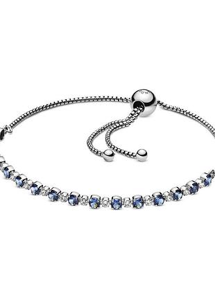 Срібний браслет пандора -слайдер "місячне сяйво" 598517c01