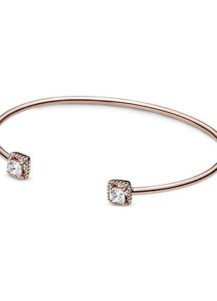 Срібний браслет пандора"вічна елегантність" відкритий 588508c01 19