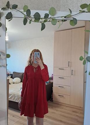 Очень красивое красное платье