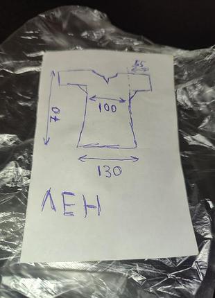 Льняная рубаха, 100% лен, unisex 2