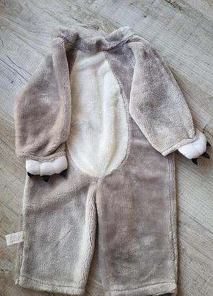 Маскарадний костюм котик, сірий, 98-104 см