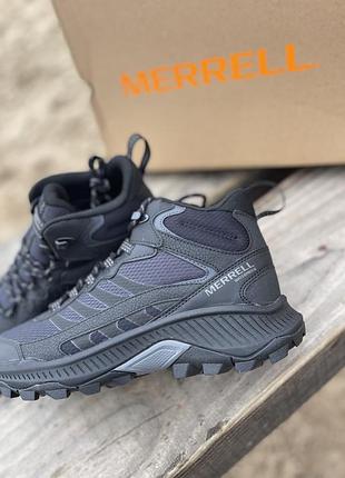 Чоловічі черевики ( оригінал) merrell speed strike 2 thermo mid wp💦❄️j037833. 9