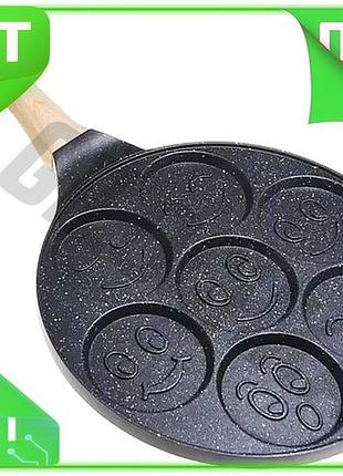 Ve сковорода индукционная kamille 26 new version см антипригарная для оладий блинчиков с ручкой soft-t n6w_ver