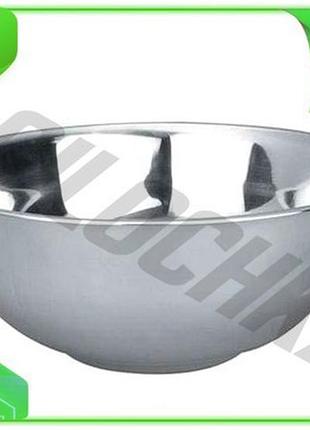 Ve миска из нержавеющей стали new version 2л для салатов и омлетов bowl classic ø22 см посуда для кухн n6w_ver