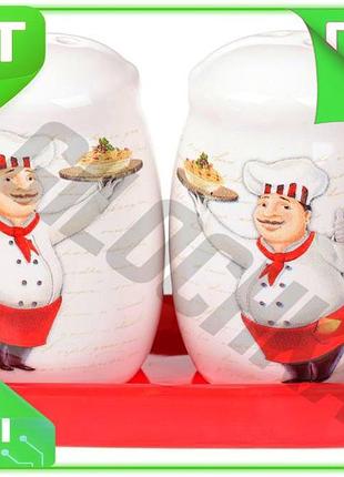 Ve набір спеціалістів шеф-кухар сіль new version та перець керамічні ємності для кухні підставка для с n6w_ver