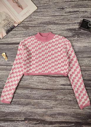 Жіночий светр кроп топ