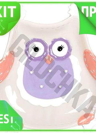 Ve набір тарілок owl family new version 4 шт. n6w_ver