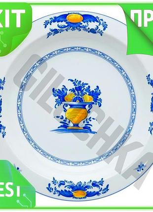 Ve блюдо глубокое круглое vista new version alegre фарфоровое 31 см для сервировки стола посуда для по n6w_ver