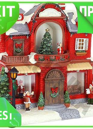 Ve декоративная фигура магазин игрушек new version led-подсветка с глиттером новогодняя фигурка для ин n6w_ver