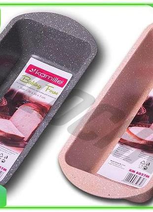 Ve форма для выпечки хлеба new version kamille bakery marble 33х15,5х7 см углеродная сталь антипригарн n6w_ver