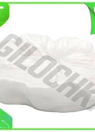 Ve овальное блюдо bordallo pinheiro new version cabbage 26x25см бежевое керамическое для сервировки ст n6w_ver