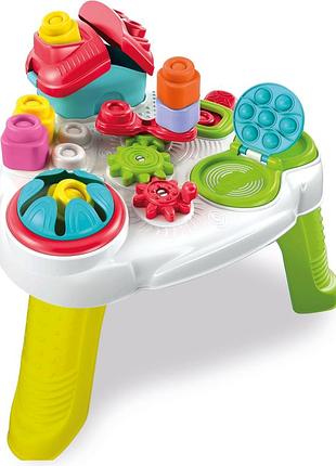 Игровой центр, развивающий столик clementoni sensory table