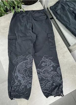 Штани карго ed hardy x urban outfitters