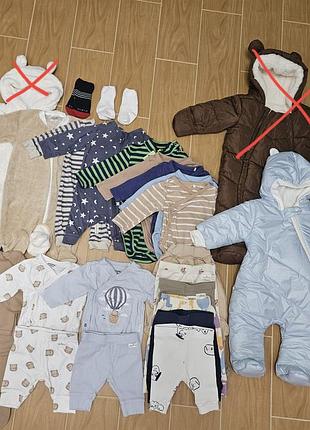 Детские вещи зима лот
