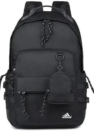 Практичний рюкзак 46 x 32 x 16 см з просторим відділенням, бічними кишенями та знімною кишенею-брелком adidas