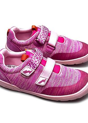 Текстильные подростковые кроссовки девочке 35р lurchi barefoot. легкие, летние кроссовки для девочек