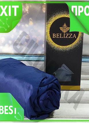 Ve сатиновая простыня на резинке new version 160х200см 2 наволочки 50х70см belizza для спальни комплек n6w_ver