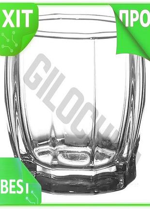 Ve набор стопок dance 60мл new version 6шт стеклянные для крепких напитков рельефные с утолщенным дном n6w_ver