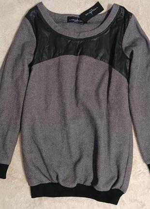 Стильний жіночий світшот , вовна. розмір s, бренду liebeskind, новий . німеччина.