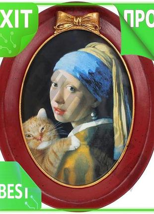 Ve фоторамка овальная миледи для new version фото 13х18 см бордо с золотом полистоун декор для дома и n6w_ver