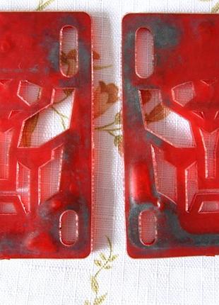 Подкладки под крепления скейтборда southstar transrisers pads. подушечки силикон, под подвески скейта