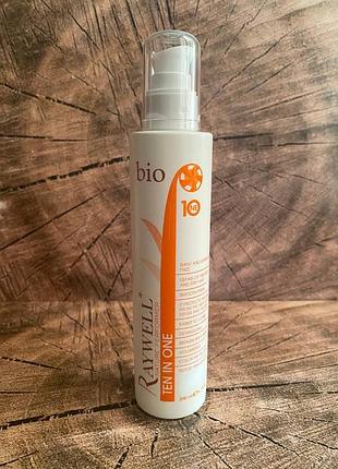 Спрей крем молочко raywell bio ten in one 10 в 1 термозахист для волосся 200 мл