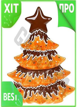 Ve банка для сладостей пряничная new version сказка керамическая 2л для хранения конфет и печенья конт n6w_ver