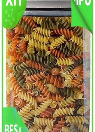 Ve банку для продуктів barea new version 1320мл скляна з металевою кришкою контейнер для зберігання їж n6w_ver