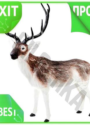 Ve декоративна фігура північний олень new version 120х144 см сніговик для інтер'єру новорічний декор з n6w_ver